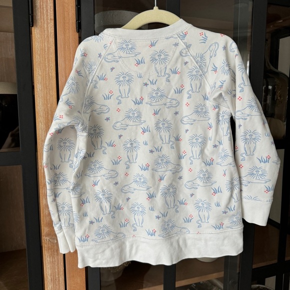 TBBC sweater just lion around Cassidy Comfy Crewneck sweatshirt girl boy toddler - Picture 3 of 5